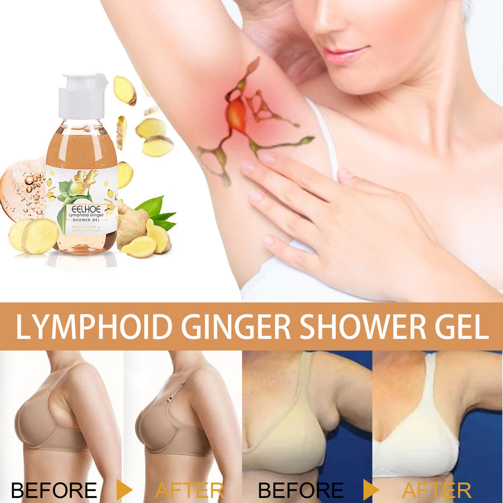 EELHOE Ginger Lymphatic Body Shaping Body Wash, Cleans And Relieves Lymphatic Swelling, Slimming And Firming Skin
