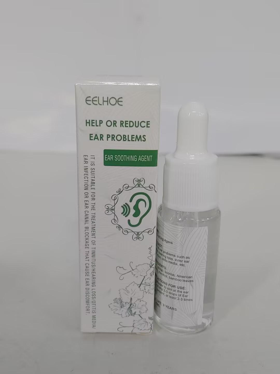 Erlebao Ear Soothing Health Care Ear Drops, Relieve Inner Ear Blockage And Tinnitus Discomfort