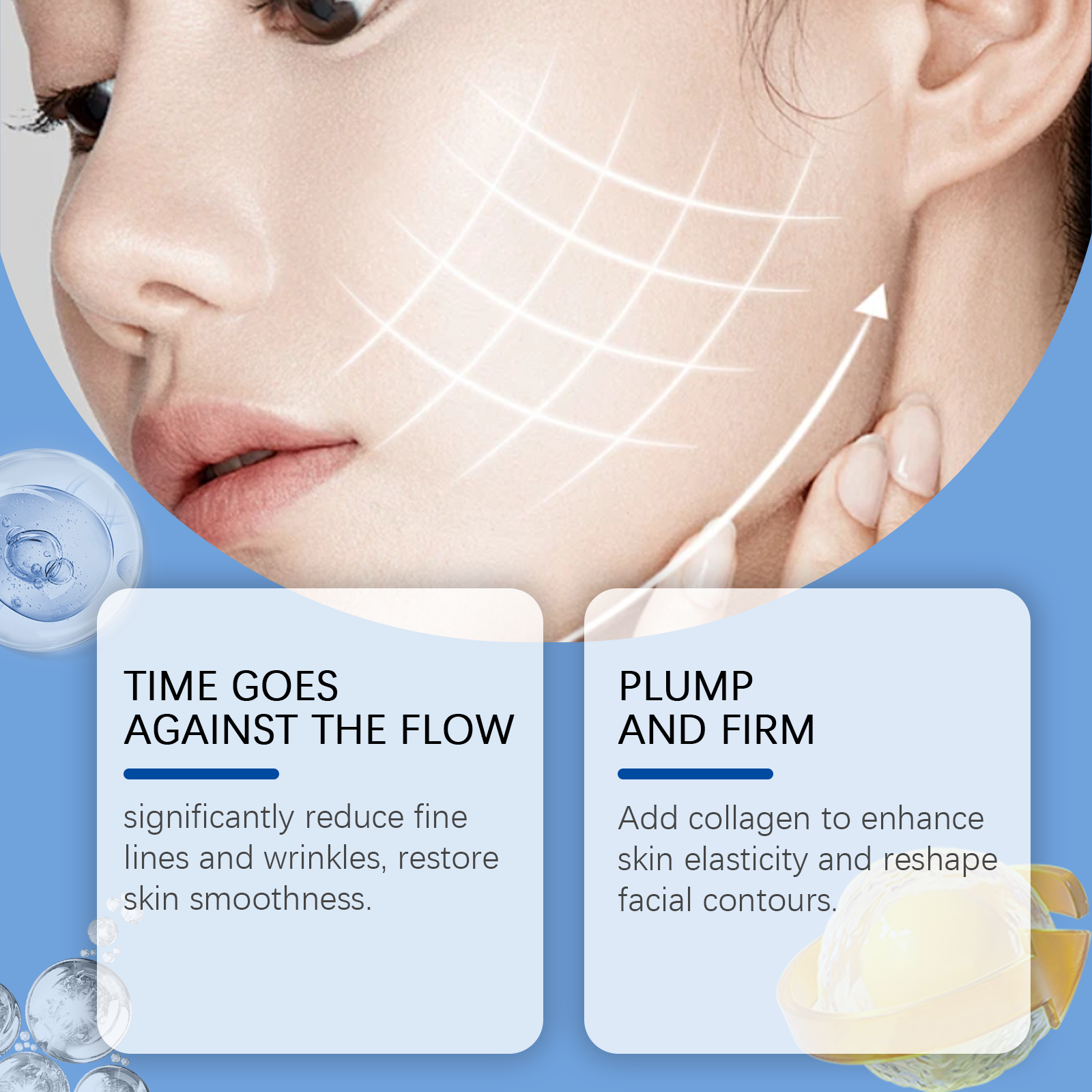 West Month Collagen Facial Essence Is A Moisturizing And Nourishing Essence For The Face, Eyes And Skin