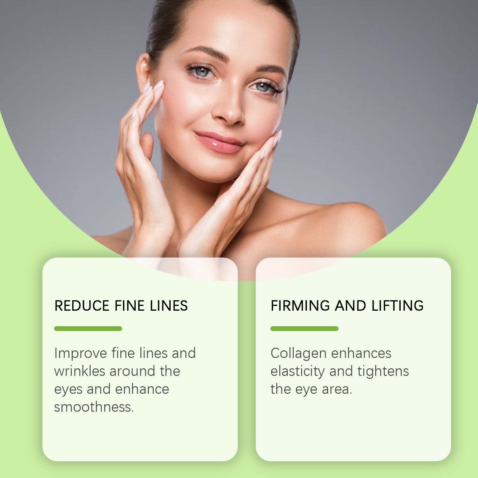 West&Month Eye Essence Moisturizing Light Line Lift Eye Skin Moisturizing, Hydrating And Firming Essence