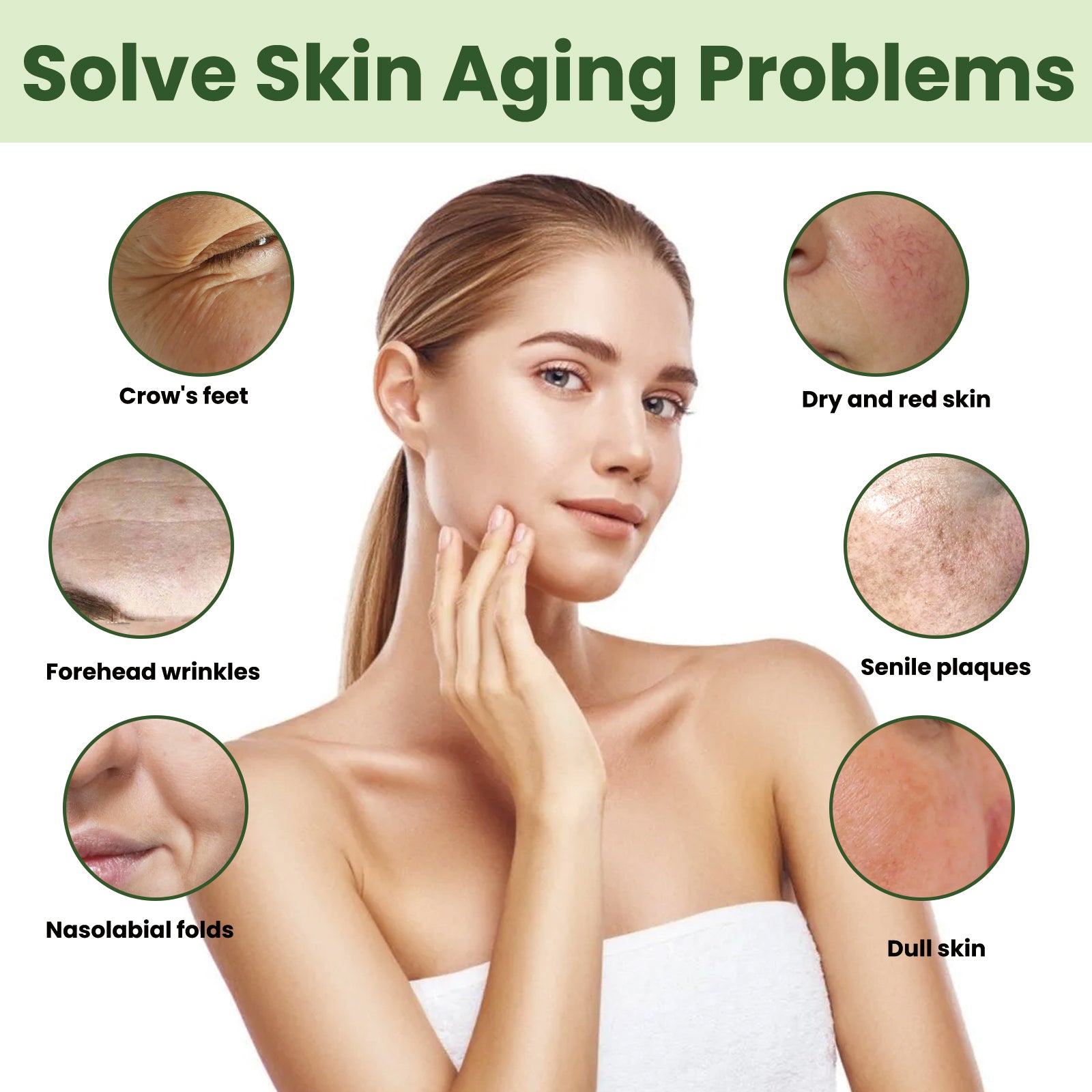 EELHOE Ceramide Firming Essence For Deep Curing, Moisturizing, Firming And Smoothing Wrinkles