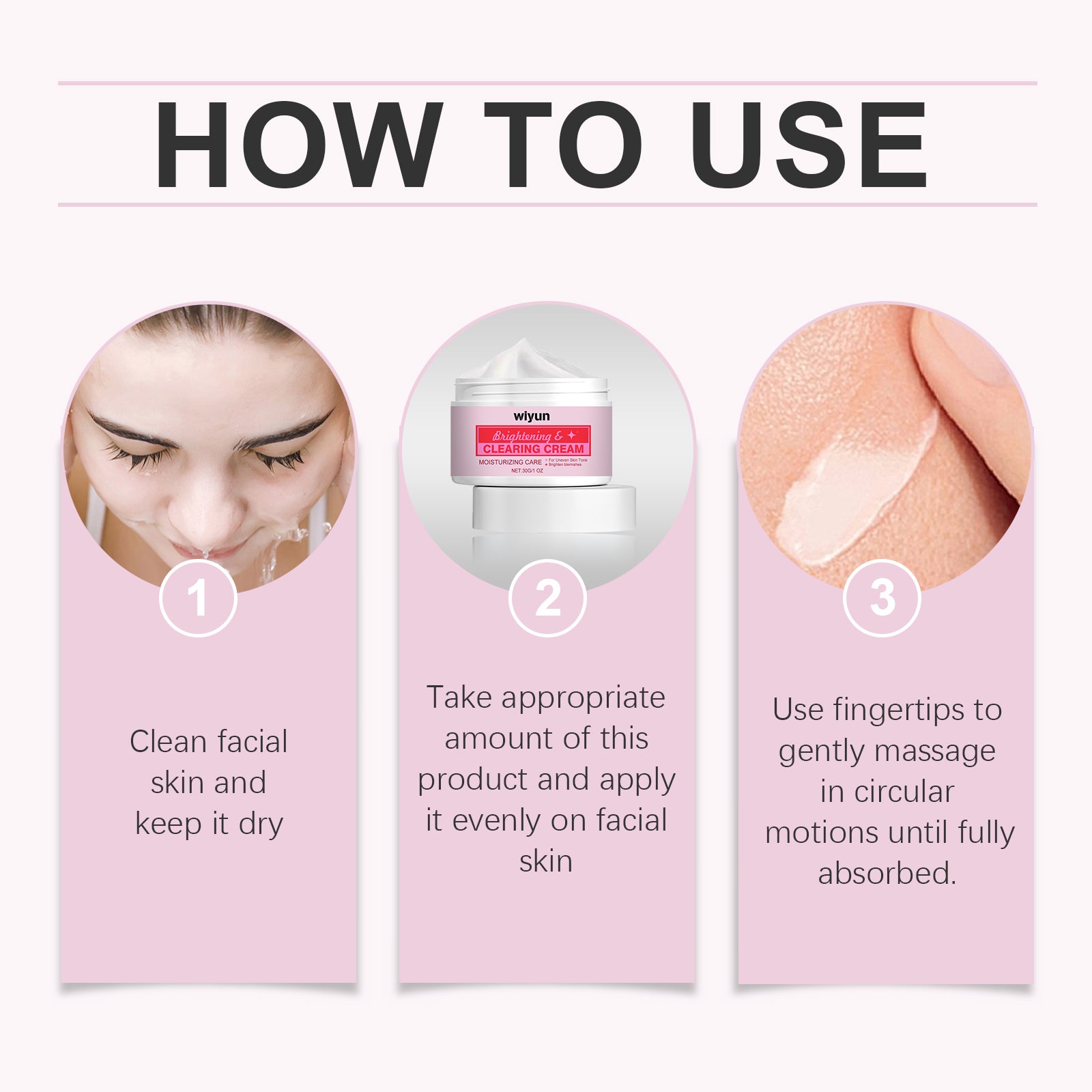 Wiyun Brightening Cream Is A Moisturizing, Hydrating And Delicate Skin Care Cream