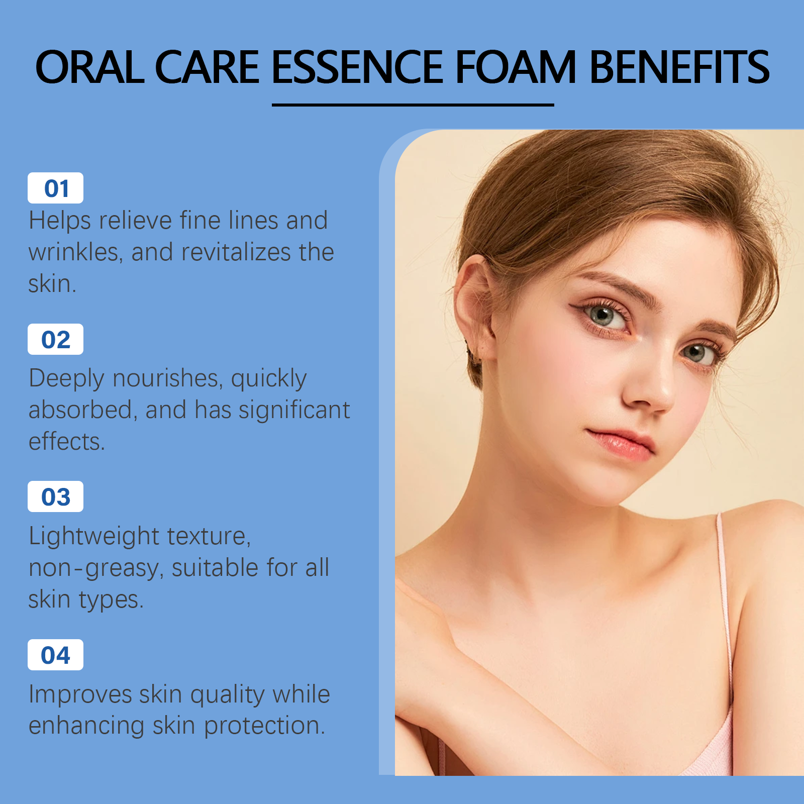 West Month Collagen Facial Essence Is A Moisturizing And Nourishing Essence For The Face, Eyes And Skin