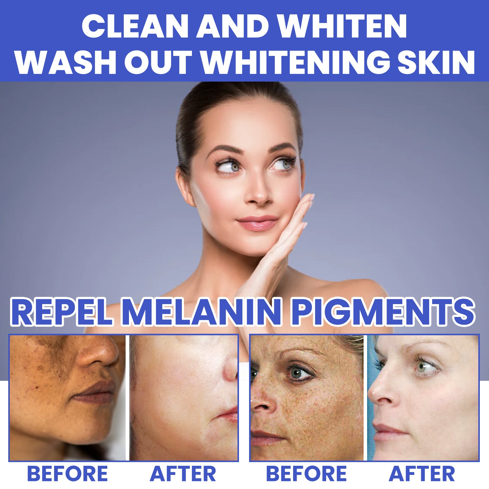 EELHOE Nicotinamide Facial Cleanser, Facial Cleansing, Hydrating, Spot Brightening, Skin Beautifying, Foam Facial Cleanser