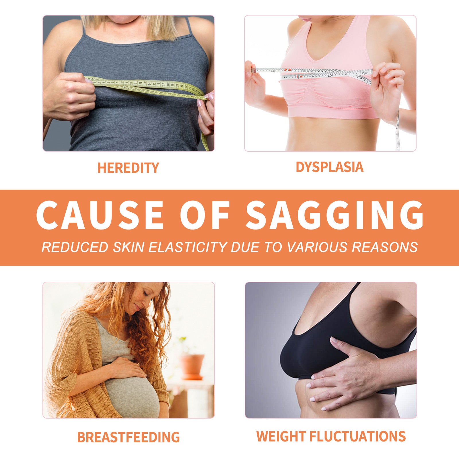 Houkea Instant Volum Esticky Inserts, Firming, Plump And Full Chest Pad Lifts Women's Breasts Firm And Prevents Sagging