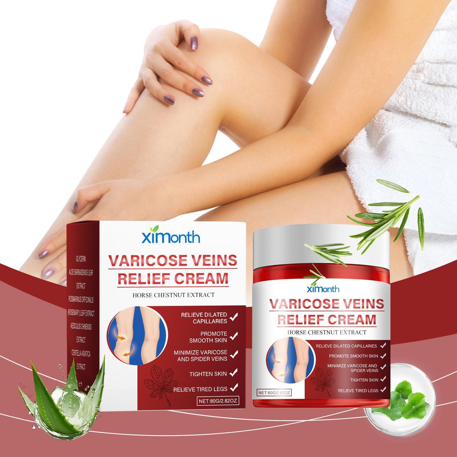 Ximeng Si Leg Vein Repair Cream Leg Massage Relieves Leg Swelling Earthworm Leg Skin Body Massage Cream