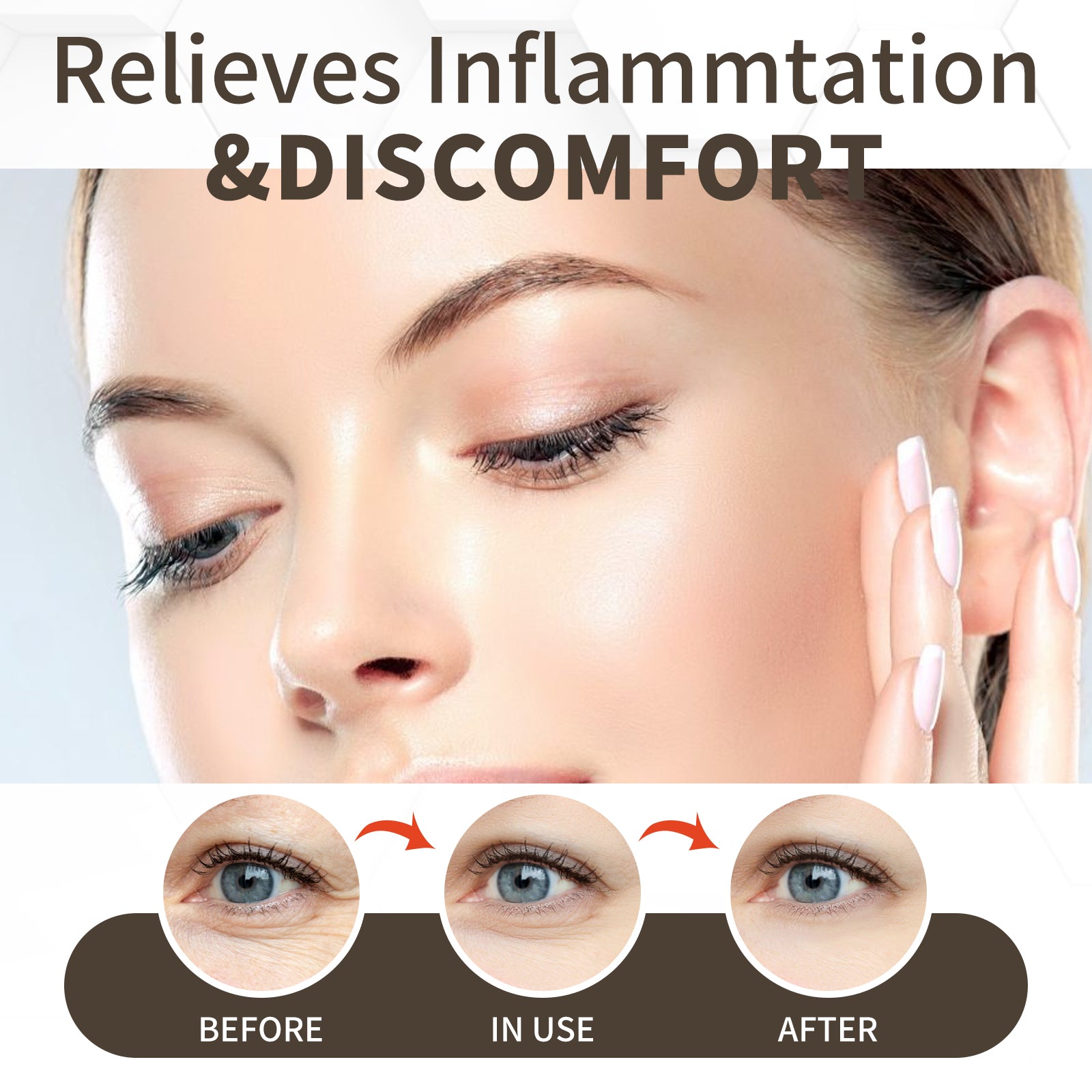 WIYUN Eye Care Cream Moisturizes The Skin Around The Eyes And Lightens Bags, Dark Circles, Fine Lines, Crow's Feet And Firming Eye Cream