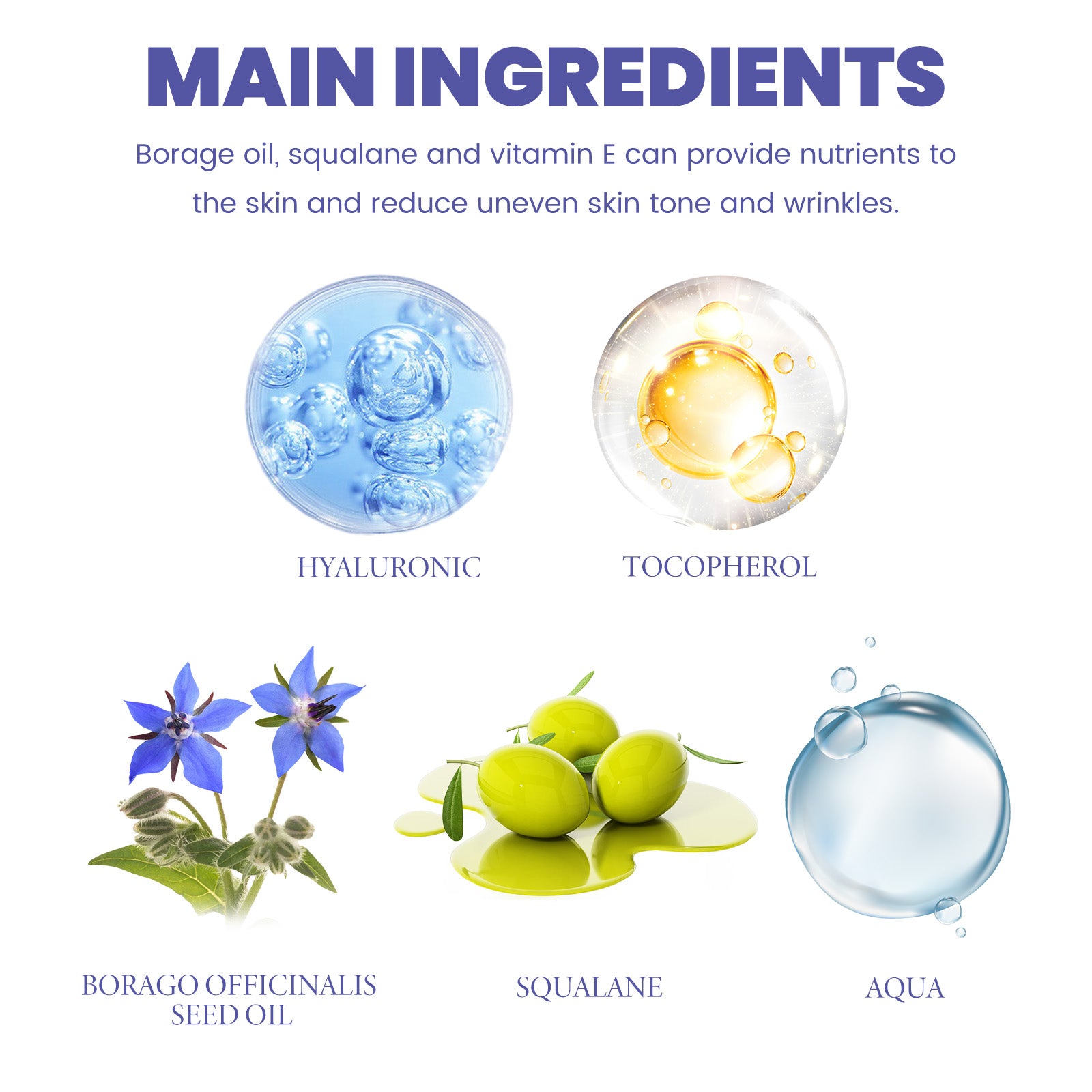 OceAura Hyaluro Nicacid-Instant Skin Hydrator, Fade Fine Lines Body Skin Firming Moisturizing Tender Smooth Shine Cream