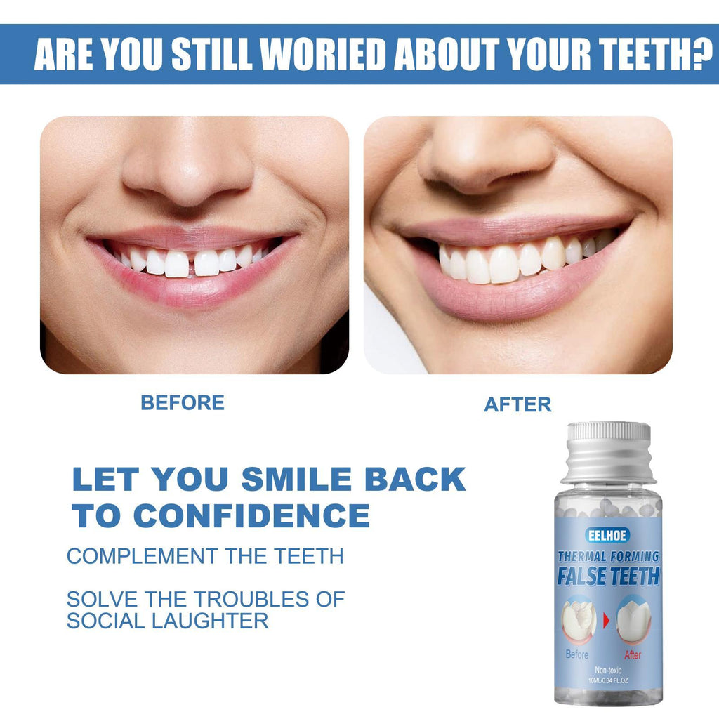 Easy-to-use Tooth Shaping Glue Video Beauty Denture Correction Temporary Filling