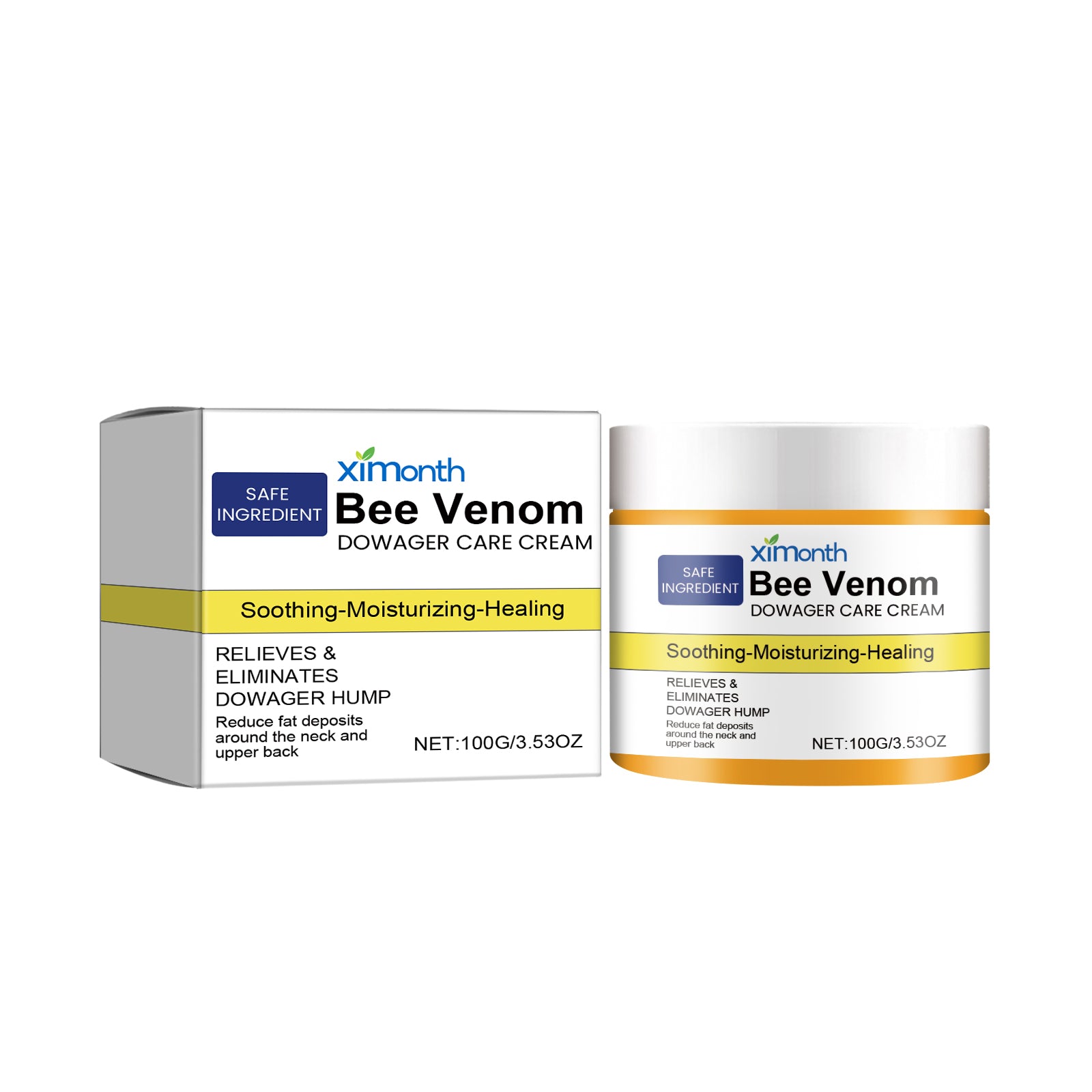 Ximonth Bee Venom Crown Cream Relieves Shoulder, Neck And Back Discomfort With Crown Cream Neck Repair Cream