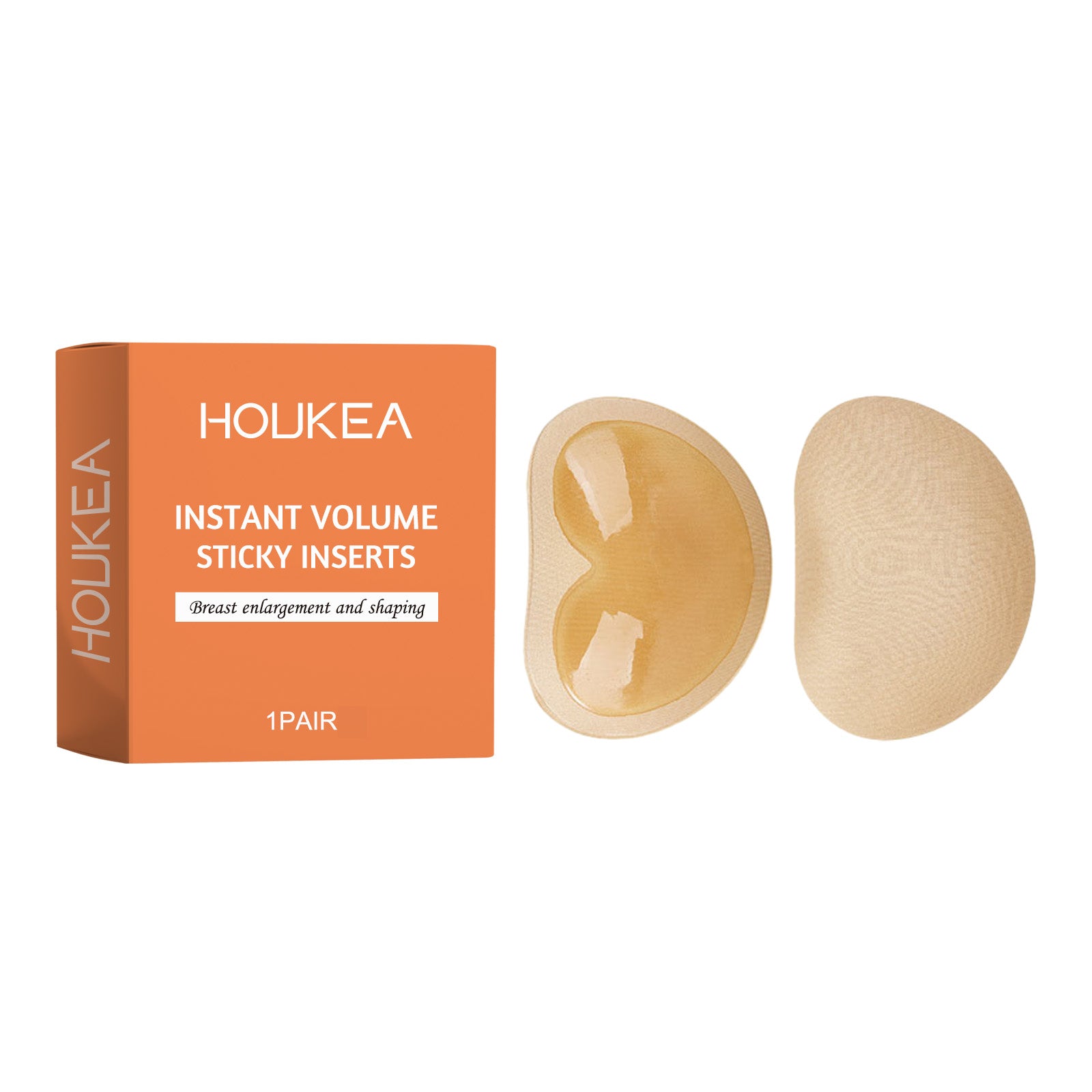 Houkea Instant Volum Esticky Inserts, Firming, Plump And Full Chest Pad Lifts Women's Breasts Firm And Prevents Sagging