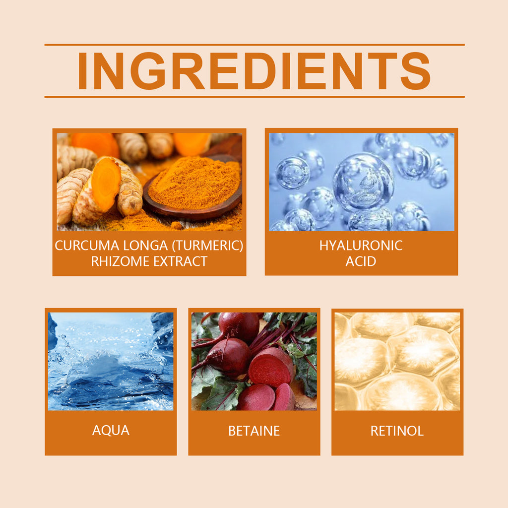 Wiyun Turmeric Anti-Wrinkle Brightening Cream Reduces Fine Lines And Spots Moisturizing Repair Refreshing Whitening Cream