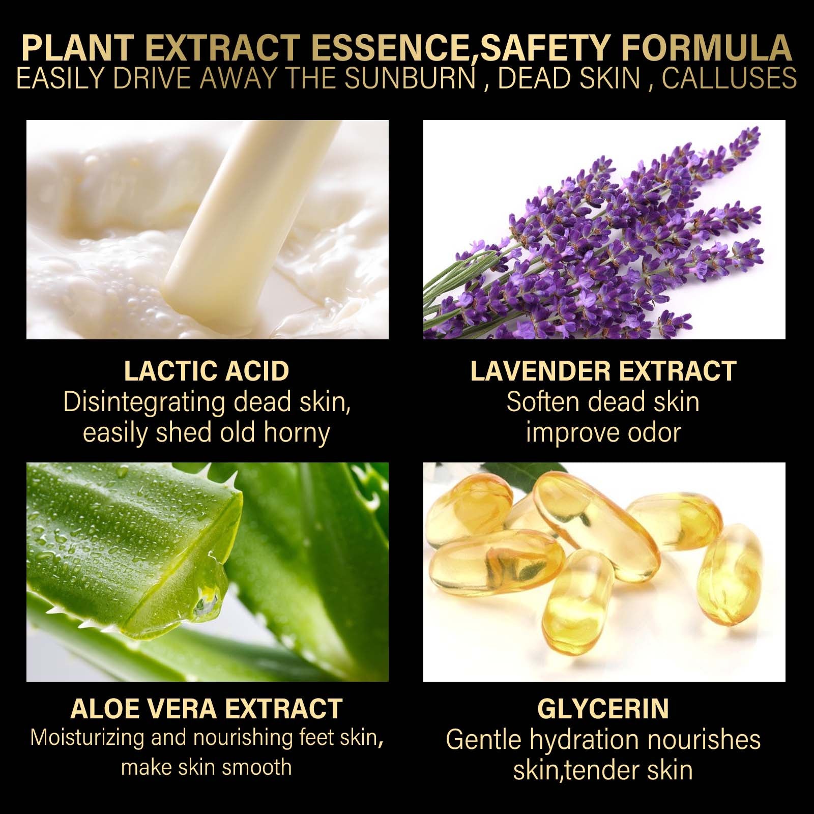 Jaysuing Lavender Exfoliating Foot Mask Exfoliating Foot Care Hydrating, Hydrating, Anti-chapping And Moisturizing Skin