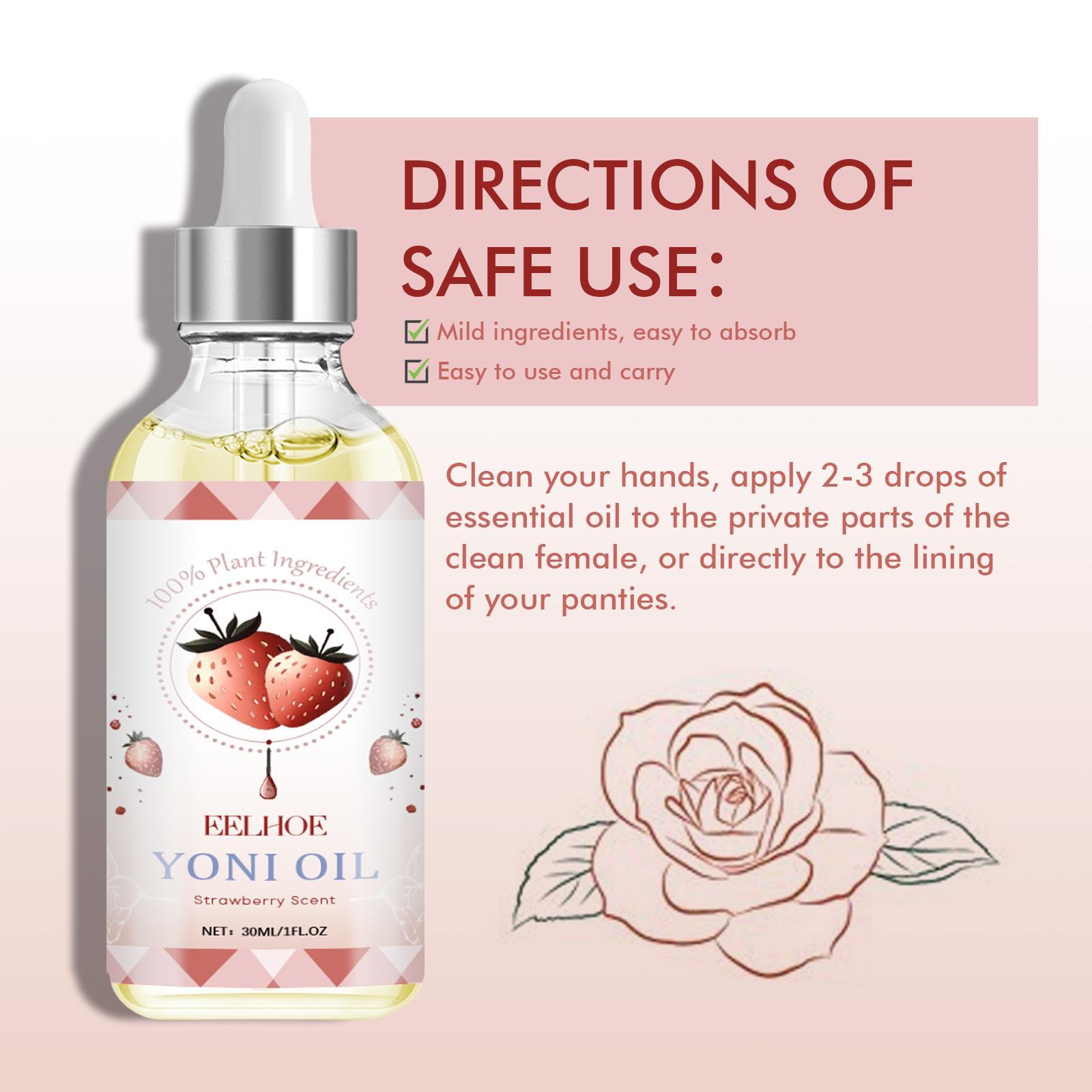 Female Private Care Essential Oil, Deodorizing And Anti-itching, Body Cleaning, Firming And Skin Care