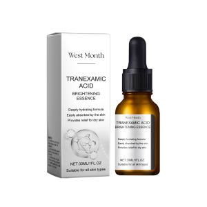 West&Month Brightening Essence, Even, Bright, Refreshing, Non-Sticky, Natural, Shiny And Nourishing Skin Essence