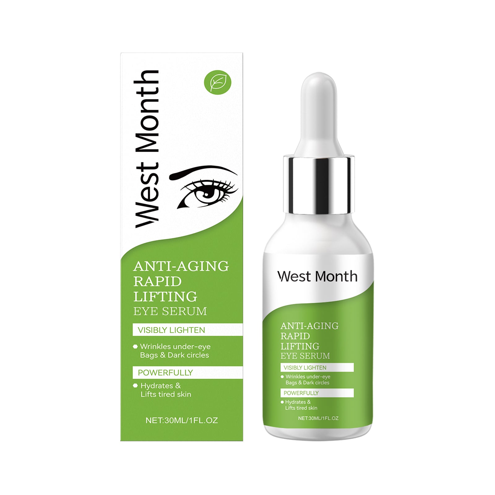 West&Month Eye Essence Moisturizing Light Line Lift Eye Skin Moisturizing, Hydrating And Firming Essence