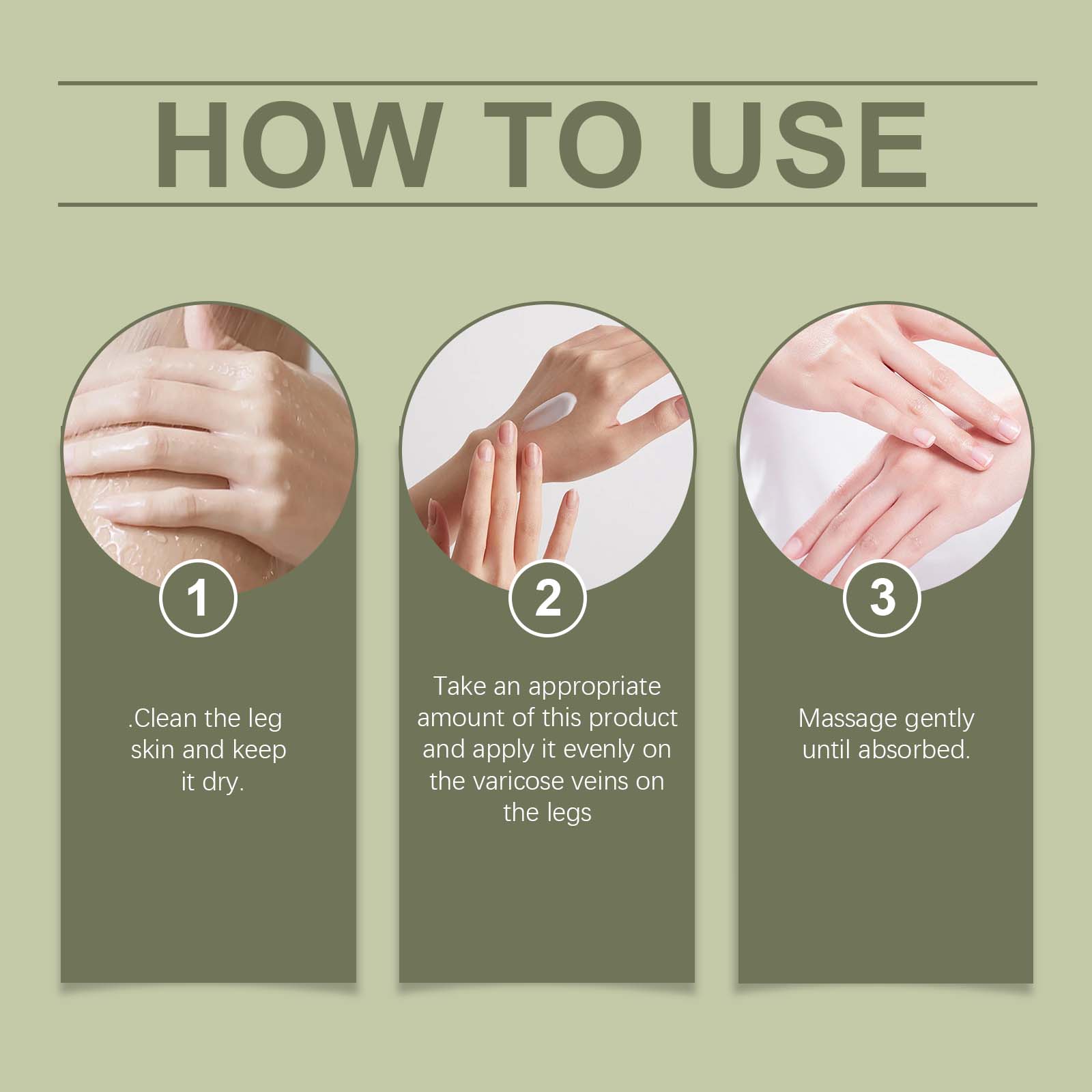 South Moon Leg Care Cream, Gentle Nourishing Massage To Relieve Leg Discomfort Daily Leg Care Cream