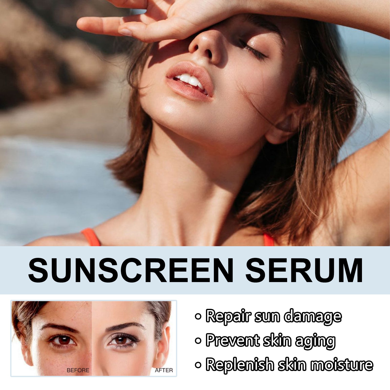 OUHOE Moisturizing And Protective Emulsion, Moisturizing And Refreshing, Non-Sticky, Uv Isolation, Rapid Film Formation, Moisturizing And Nourishing