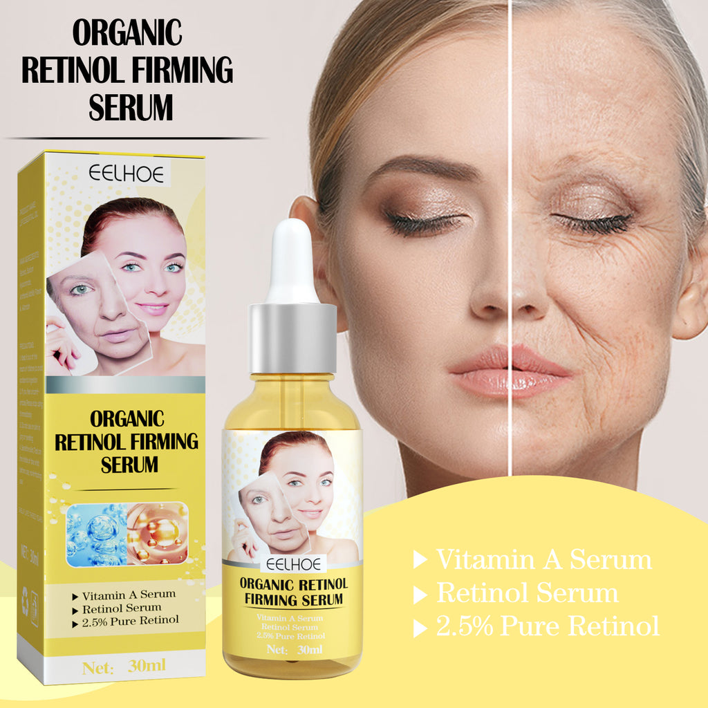 EELHOE Retinol Firming Serum, Face Lift Firming Skin Hydrating Reduce Fine Lines Essence