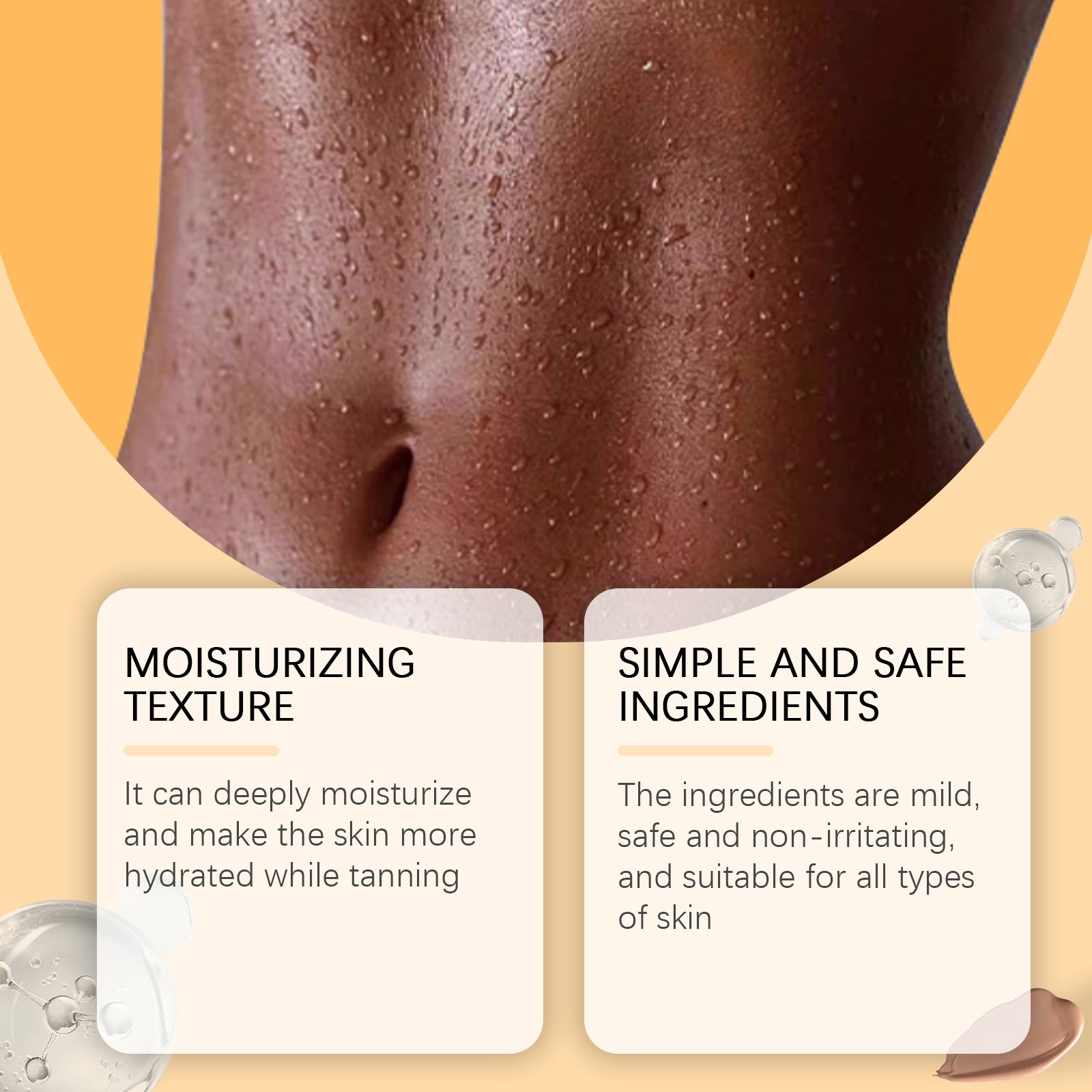 West Month Anti-Tanning Cream, Beach Anti-Tanning Cream For Tanning And Tan Skin Care Cream