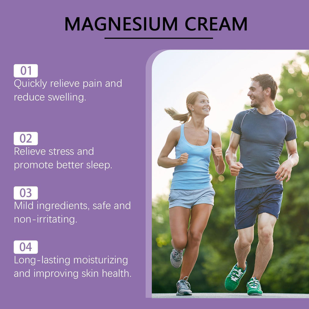 Ouhuo Body Soothing Magnesium Milk Contains Mild Ingredients For Daily Massage Care To Relieve Discomfort In The Wrist And Knee Joints