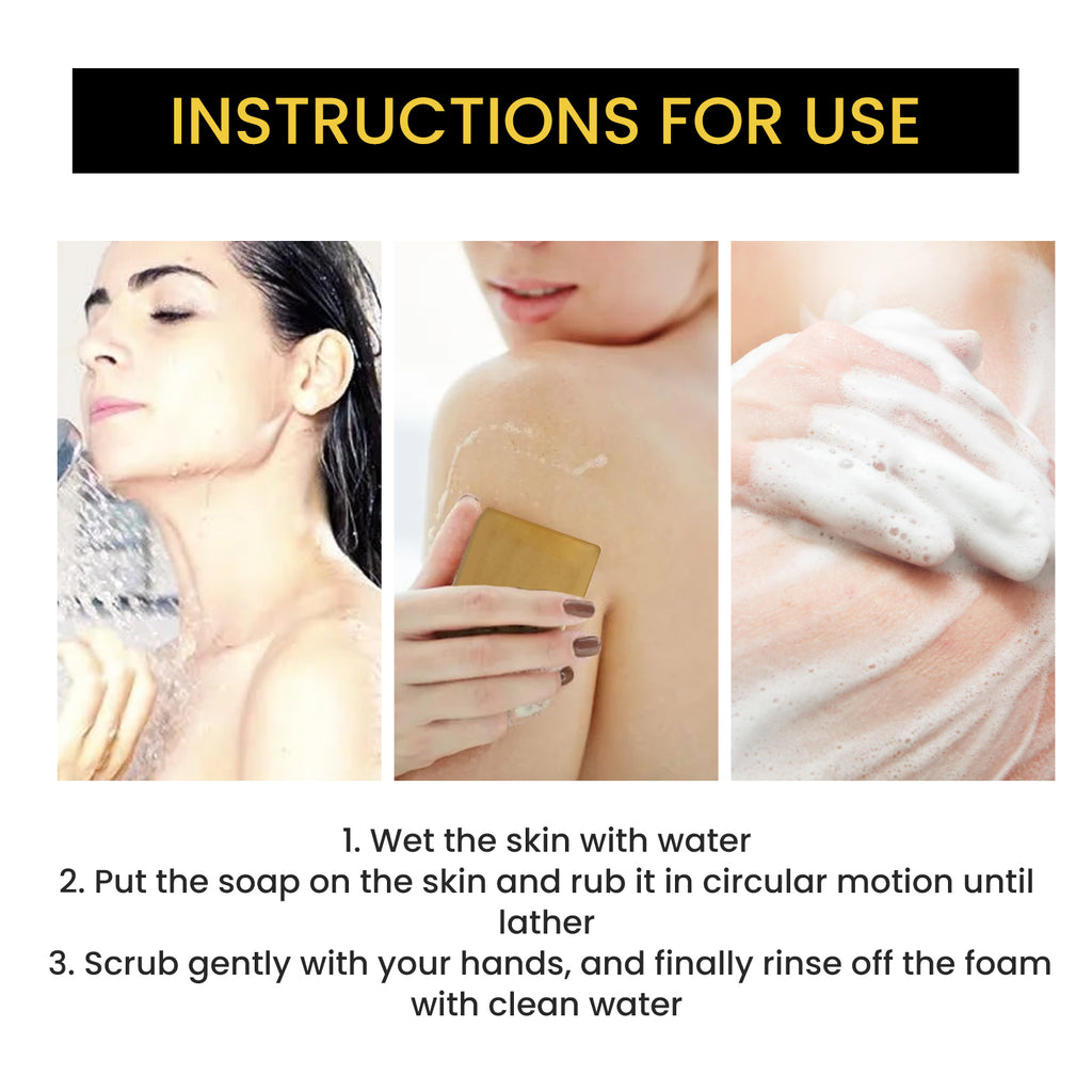 EELHOE Propolis Soap, Deep Cleansing Body Skin Lighten Pimples Tender Smooth Skin Propolis Bath Soap