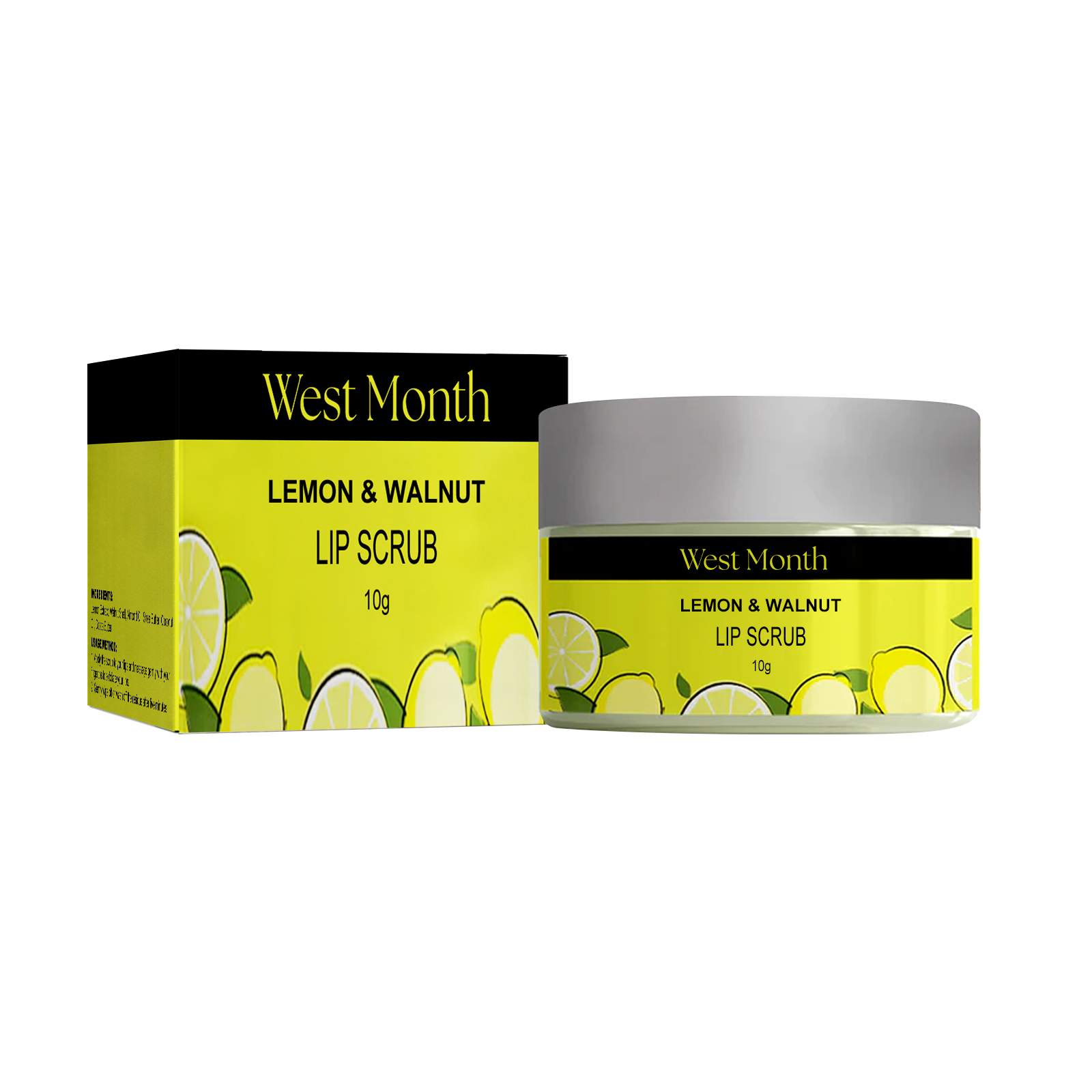 West&Month Lip Scrub, Fade Lip Lines Repair Dead Lip Skin, Prevent Dry And Crack Moisturizing Lip Balm