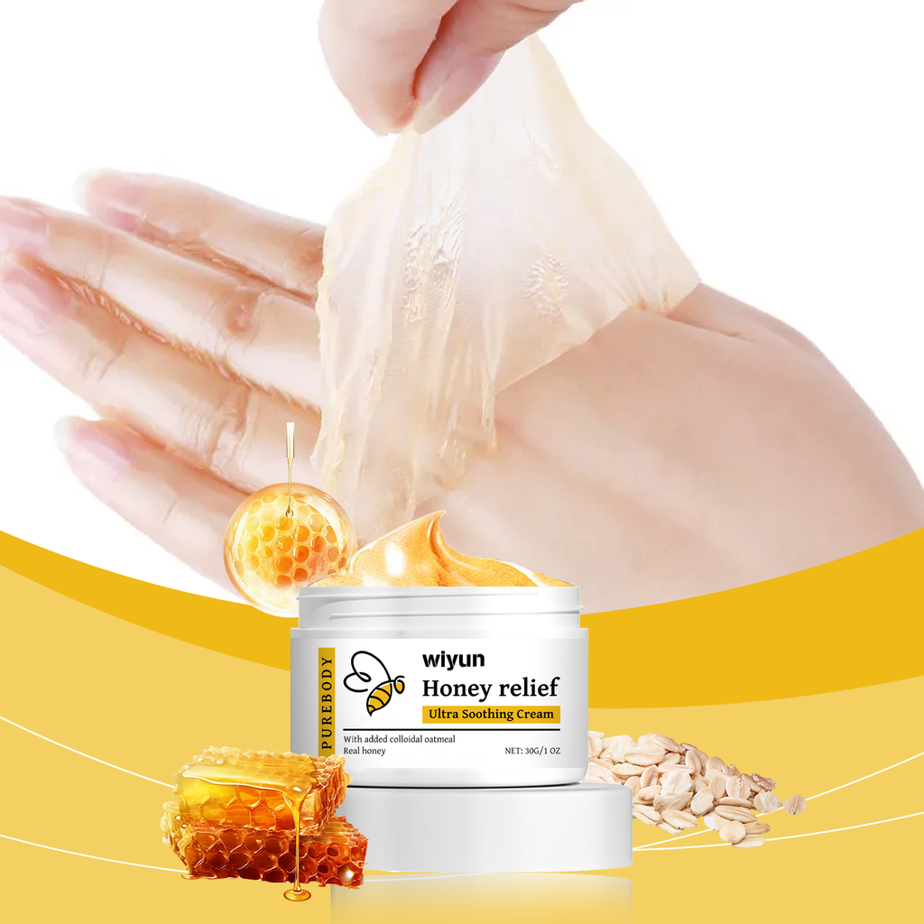 Wiyun Honey Pulling Mask Gently Cleans Dead Skin, Restores Moisture, Nourishes Delicate Hands And Feet Skin