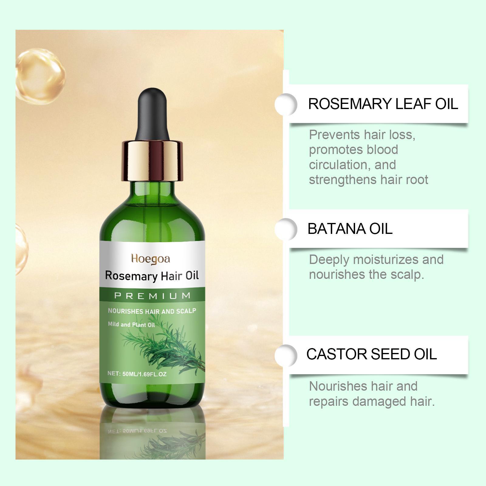 Rosemary Hair Oil Strengthens, Softens And Nourishes Hair