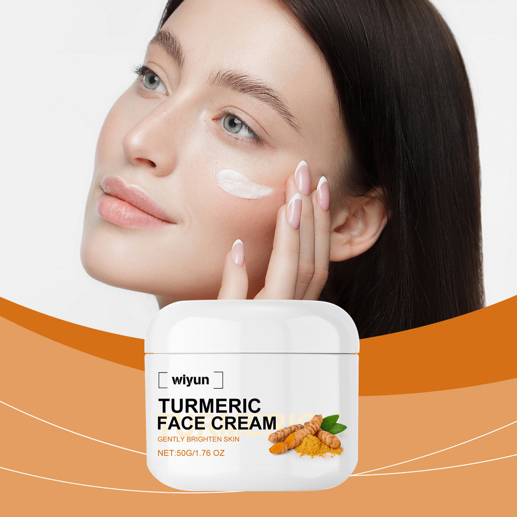 Wiyun Turmeric Anti-Wrinkle Brightening Cream Reduces Fine Lines And Spots Moisturizing Repair Refreshing Whitening Cream