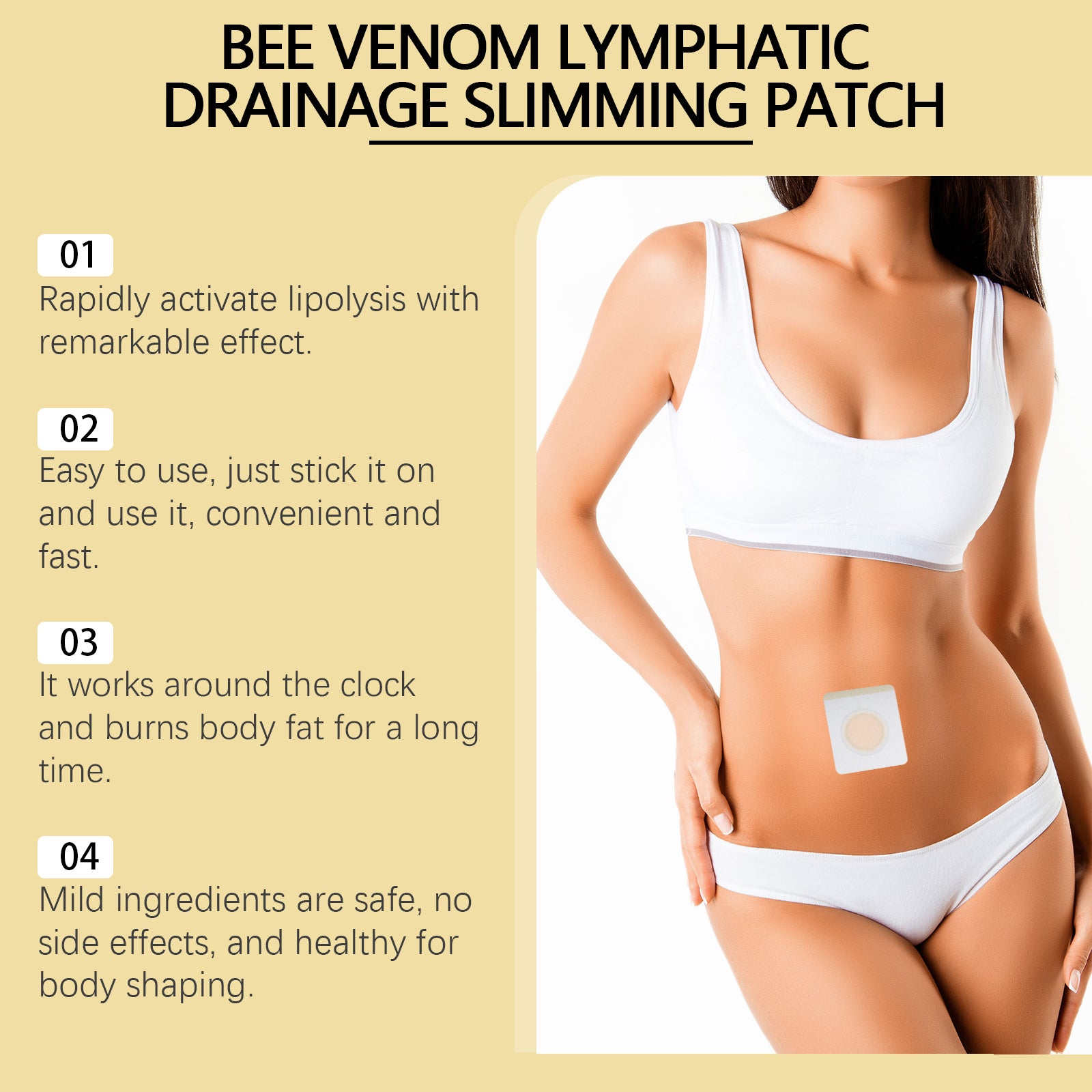 Ximonth Melitoxin Slimming Stick, Body Shaping Stick Body Shaping Increase Vitality Digestive Health Reduce Swelling Slimming Body Shaping